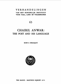 Chairil Anwar: the poet and his language