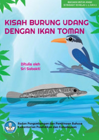 Kisah Burung Udang Dengan Ikan Toman